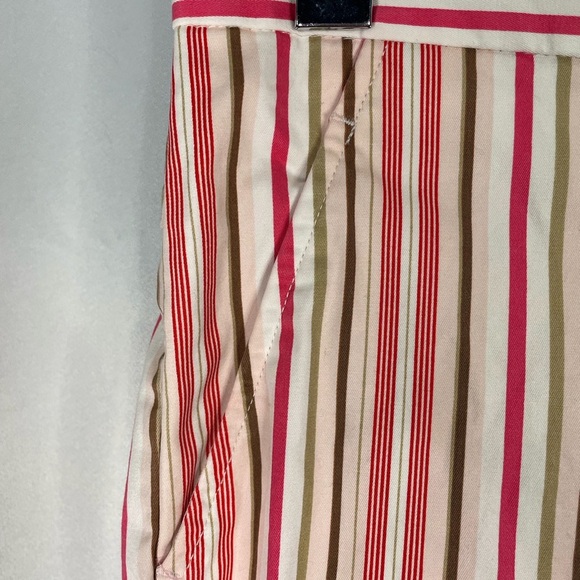 The Limited Drew Fit Pink and White Striped Pants - Picture 3 of 5